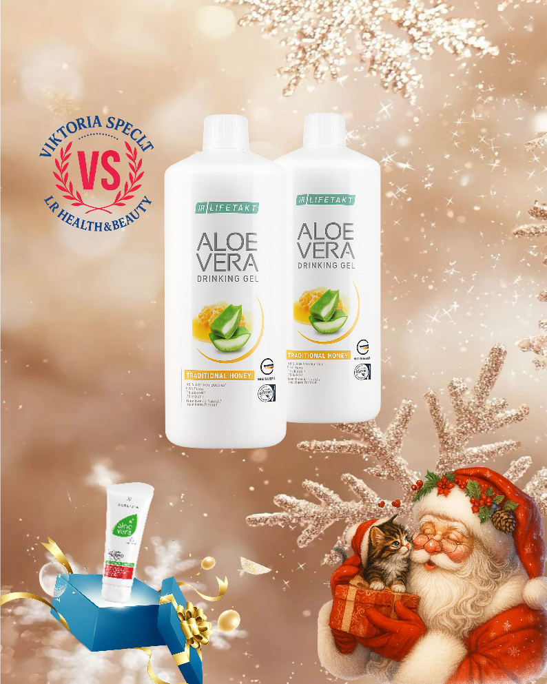 Aloe Vera Drinking Gel Traditionell mit Honig